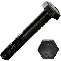 Болт М8x45 DIN 931 высокопрочный 12.9