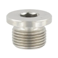 Пробка резьбовая с внутренним шестигранником DIN 908 нержавеющая сталь